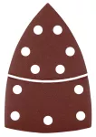 Papiery ścierne na rzep, żelazko 102 x 152 mm, P180, 5 szt., z 11 otworami