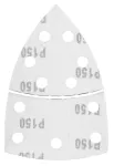 Papiery ścierne na rzep, żelazko 102 x 152 mm, P150, 5 szt., z 11 otworami