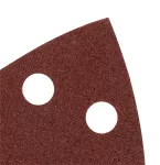 Papiery ścierne na rzep, żelazko 102 x 152 mm, P120, 5 szt., z 11 otworami