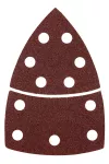 Papiery ścierne na rzep, żelazko 102 x 152 mm, P60, 5 szt., z 11 otworami
