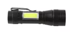 Latarka akumulatorowa XPE+COB 220lm, wielokrotność 12 szt.