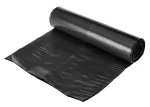 Worki budowlane 120 L, czarne, 10 sztuk, 50 mic