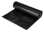 Worki budowlane 240 L, czarne, 10 sztuk, 45 mic