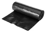 Worki budowlane 240 L, czarne, 10 sztuk, 60 mic