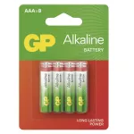 GP Bateria alkaliczna RED ALKALINE AAA (LR03) 8BL