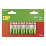 GP Bateria alkaliczna RED ALKALINE AAA (LR03) 20 bl