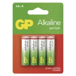 GP Bateria alkaliczna RED ALKALINE AA (LR6) 4BL
