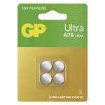 GP Ultra Bateria alkaliczna guzikowa A76U (LR44) 4BL