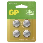 GP Ultra Bateria litowa guzikowa CR2025 4BL