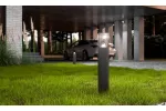 OPRAWA OGRODOWA MEDIO-P 50,E27, MAX.15W, IP54, AC220-240V, 50-60Hz, SŁUPEK, GRAFIT