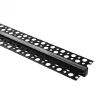 Profil GPW01 podtynkowy czarny + klosz transp 1m