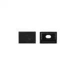 Profil GPS01 podtynkowy czarny + klosz czarny 1m