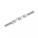 MODUŁ LED PROF. / 12V / 3x5050 / 0,72W / IP67 / 160st / RGB