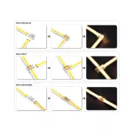 SZYBKOZŁĄCZKA DO TAŚM LED SC 9w1 COB/SMD IP20 PCB 8MM