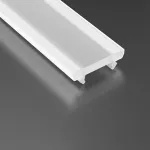 Klosz do profilu LED TEN wciskany 100cm PC Mleczny
