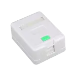 Gniazdo natynkowe keystone 1xRJ45 niewyposażone