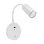 Oprawa dekoracyjna ZULA WLL USB GU10 WHITE