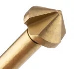 Wiertła fazujące stożkowe pogłębiacze TiN, 6.3-20.5 mm, zestaw 6 szt.