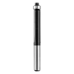 Frez do drewna prosty z łożyskiem, widiowy, 9.5 x 38 mm, trzpień 8 mm