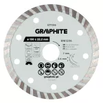 Tarcza diamentowa do cięcia turbo, 150 x 22.22 mm, na sucho
