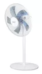 Wentylator podłogowy 50W, śr. 40 cm, 3 prędkości, oscylacja, biały