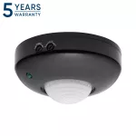 Czujnik ruchu 360st. IP20, 1200W, czarny