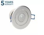 Czujnik ruchu 360st. IP20, 1200W, aluminium, do sufitów podwieszanych, regulacja położenia sensora