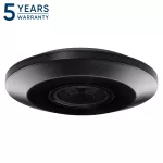 Czujnik ruchu 360 st. IP20, 2000W, ultra płaski - 2,5cm, czarny