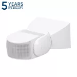 Czujnik ruchu 360/180st. 2 sensory, IP65, 1200W, biały