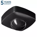 Czujnik ruchu i obecności 360st, IP65, 2000W, 3 sensory, czarny
