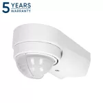 Czujnik ruchu 240st. IP65, 1200W, 2 sensory, 3 rodzaje montażu, biały