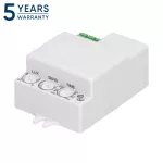 Mikrofalowy czujnik ruchu, mini, 360°/180°, IP20, 1200W