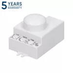 Mikrofalowy czujnik ruchu, mini, 360°/180° IP20, 1200W