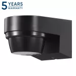 Czujnik ruchu 240°, IP65, 2000W, czarny