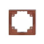 Ramka pośrednia do łącznika hotelowego terakota 63MRP-4