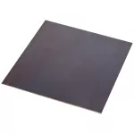 Miedziana płyta uziemiająca, Nieosłonięty, 900 mm x 900 mm, No Pigtail, 3 mm
