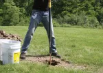 Miedziowany pręt uziemiający, spiczasty, 1/2" dia, 1,5 m, 330 µm Plating, 1,67 kg