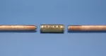 Miedziowany pręt uziemiający, segmentowy, 1/2" dia, 2,4 m, 254 µm Plating, 2,4 kg