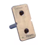 Punkt uziemienia B162, dwa bolce, 13,5 mm Średnica, 1/2 UNC Thread