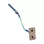 Mostek uziemiający B162, dwa bolce, kabel do litej okrągłej stali, Miedź, 70 mm²