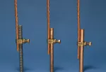 Klamra do pręta uziemiającego z brązu, do połączenia typu pręt-przewód, Spiż armatni, 1/2"–1/2" dia, 50 mm² linkowy max, 14 mm klucza