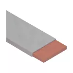 Izolowany przewód taśmowy, 25 mm x 3 mm x 25 m, Szary