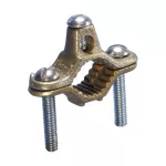 Klamra uziemiająca do rur wodnych/gazowych, 1/2"–1" Pipe, #10 pełny–#2 pełny, 6 mm² pełny–25 mm² linkowy