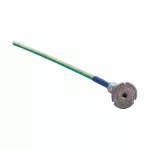 Mostek uziemiający DB, jeden bolec, kabel izolowany, prosty, 70 mm² linkowy, 2 000 mm