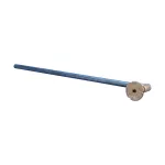 Mostek uziemiający DB, jeden bolec, lita okrągła stal, kąt 90°, Średnica 16 mm–pełny, 500 mm, M12 Thread