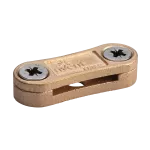 Zacisk DC, taśma płaska, stalowy, ołowiany, S304, taśma 25 x 3 mm, izolowany