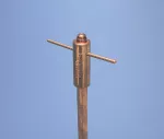 Tuleja uziemiająca nVent ERICO Hammerlock, Miedziowane, Miedź, 1/2" dia, #6 pełny–#4 pełny, 16 mm² linkowy