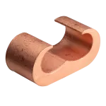 Miedziany zacisk uziemiający typu E, główny 120-95mm2,dołączany 70-16mm2,linkowy