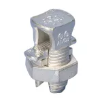 Dzielone złącze śrubowe, Tinned, #8 pełny–#2 linkowy, 10 mm² linkowy–25 mm² linkowy