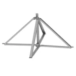 Stojak masztu ISOnV, 1 240 mm x 600 mm x 860 mm
